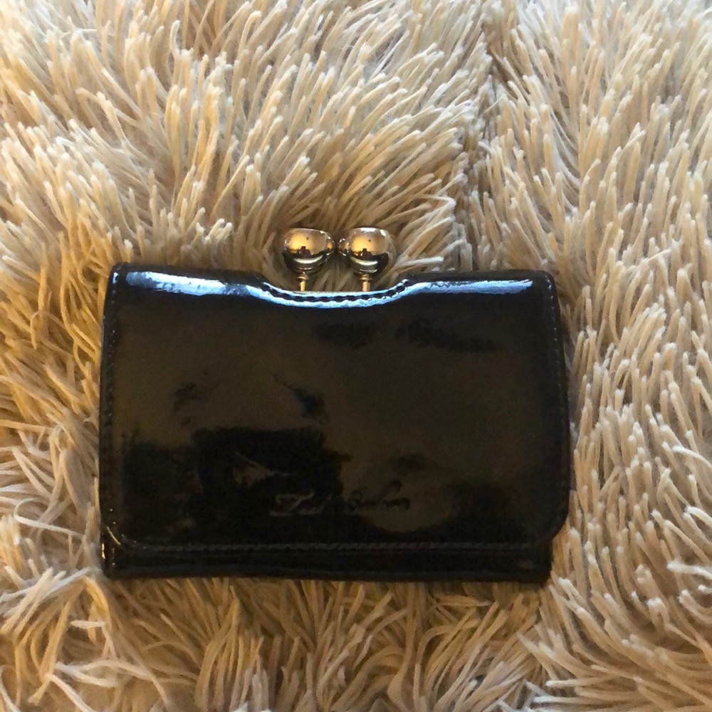 Ted Baker patent leather wallet